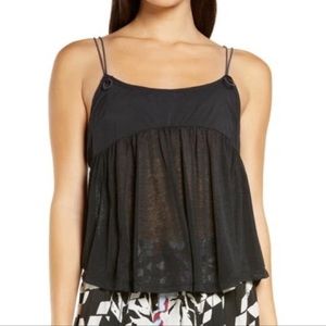 FP MOVEMENT BLACK TOP SIZE MEDIUM